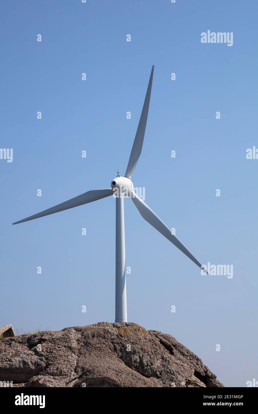 Wind Wheel, Borkum, île de Frise orientale, frise orientale, Basse-Saxe, Allemagne, Europe Banque D'Images