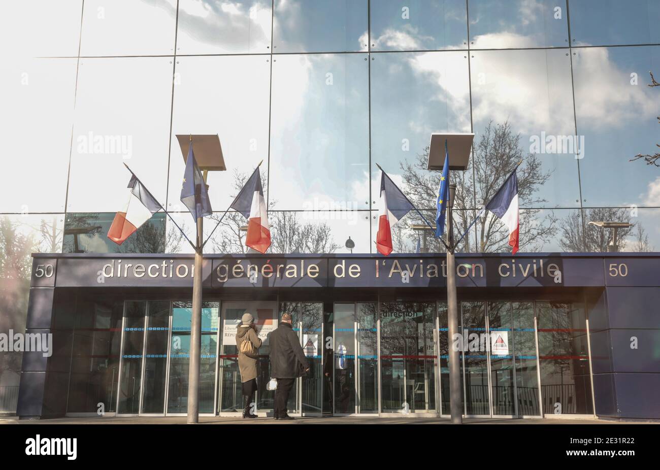 DIRECTION GÉNÉRALE DE L'AVIATION CIVILE, SIÈGE, PARIS Banque D'Images