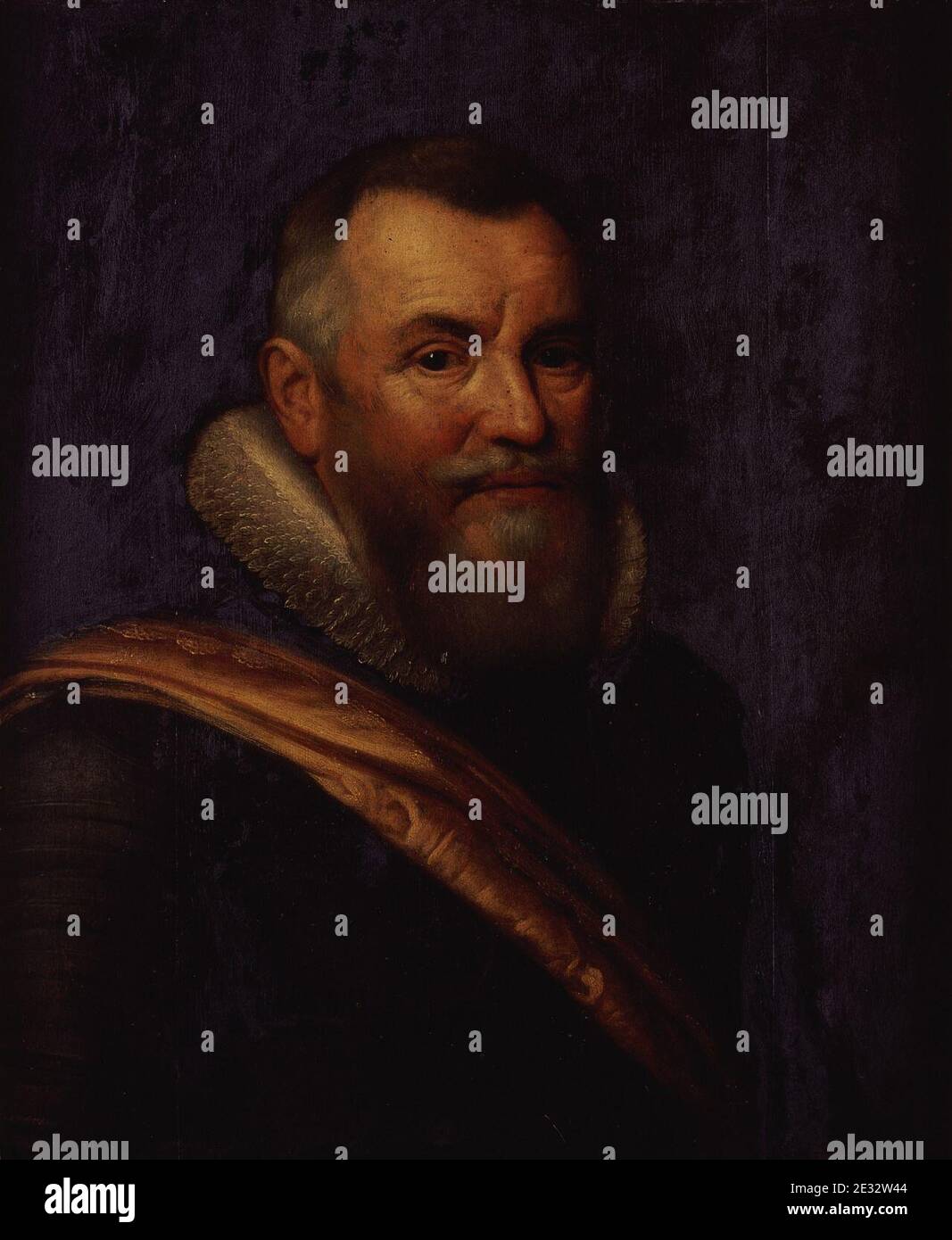 M.J. van Miereveld - Willem Lodewijk (1560-1620), Graaf van Nassau Banque D'Images