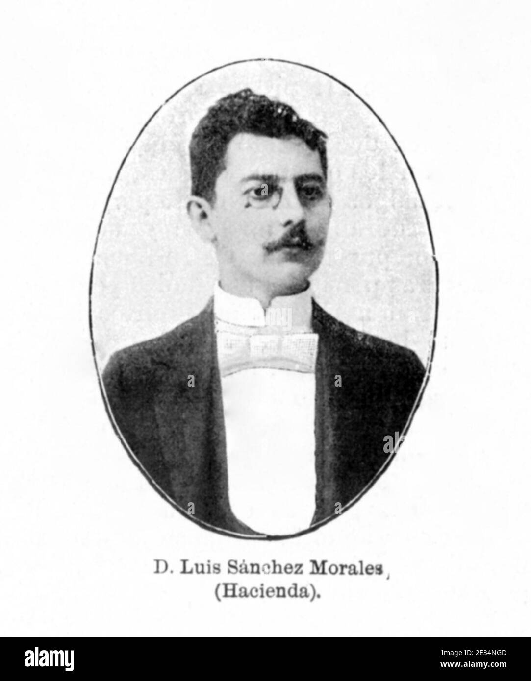 Luis Morales, wc. Banque D'Images