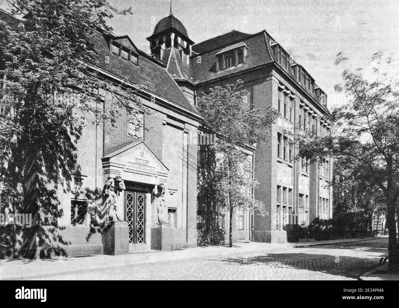 Kunstgewerbe und Handwerkerschule. Banque D'Images