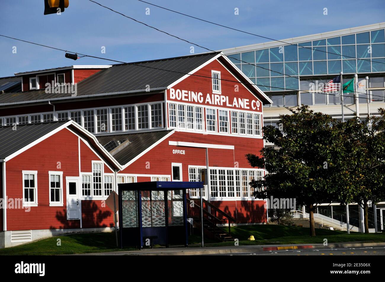 The Museum of Flight, Seattle, Washington, États-Unis Banque D'Images