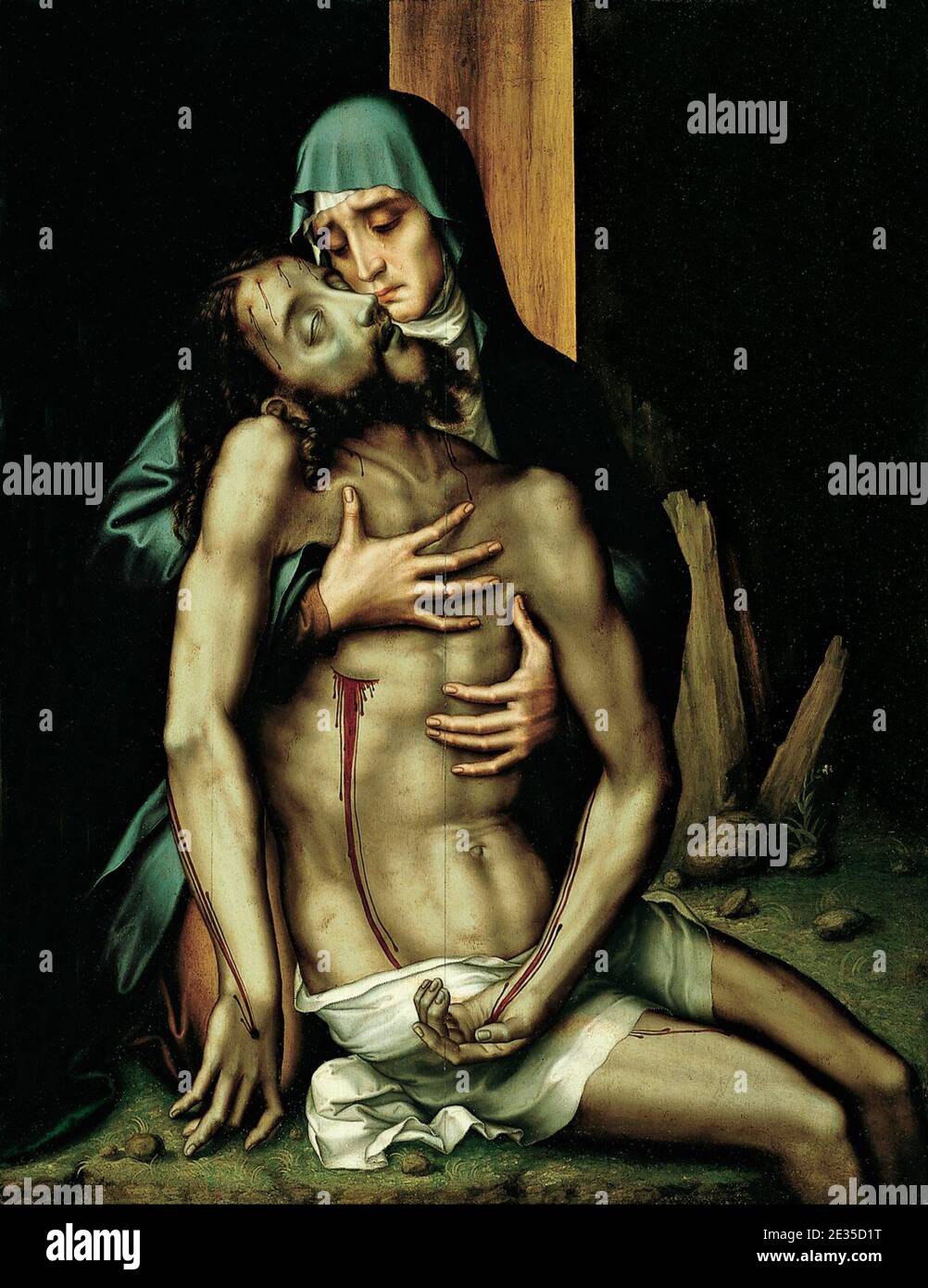 Luis de Morales - Piedad Banque D'Images