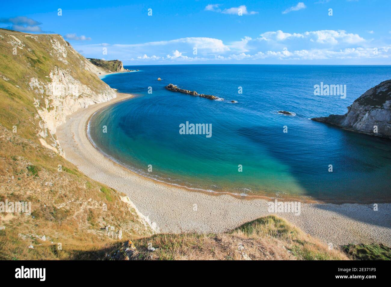 Côte jurassique, sud de l'Angleterre, Grande-Bretagne Banque D'Images