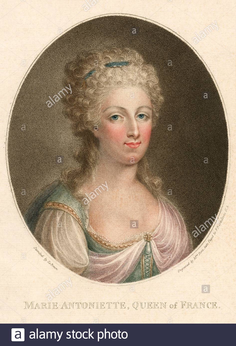 Portrait de 1755 16 octobre 1793, était la dernière reine de France avant la