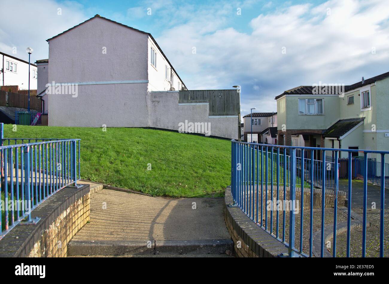 Furse Park logement à Barne Barton. À l'origine, l'hébergement naval la région est maintenant un mélange de logements privés et sociaux. Banque D'Images