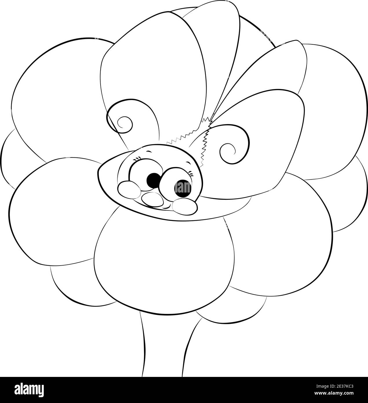 Il peut être utilisé pour la coloration des enfants, les icônes, le Web, les cartes postales, la décoration, la mise en paquet, les imprimés pour des objets, les couvertures pour les carnets, la décoration de boîtes pour les jouets, St Illustration de Vecteur