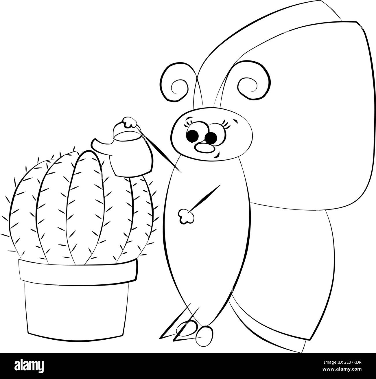 Il peut être utilisé pour la coloration des enfants, les icônes, le Web, les cartes postales, la décoration, la mise en paquet, les imprimés pour des objets, les couvertures pour les carnets, la décoration de boîtes pour les jouets, St Illustration de Vecteur