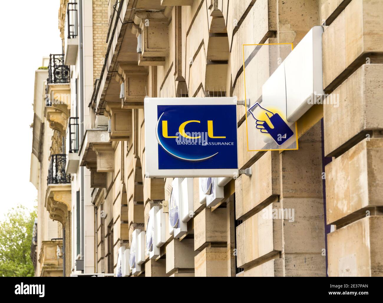 LCL Banque et assurance, une importante société française de services  financiers appartenant à Crdit agricole. LCL est une abréviation de le  Crdit Lyonnais Photo Stock - Alamy