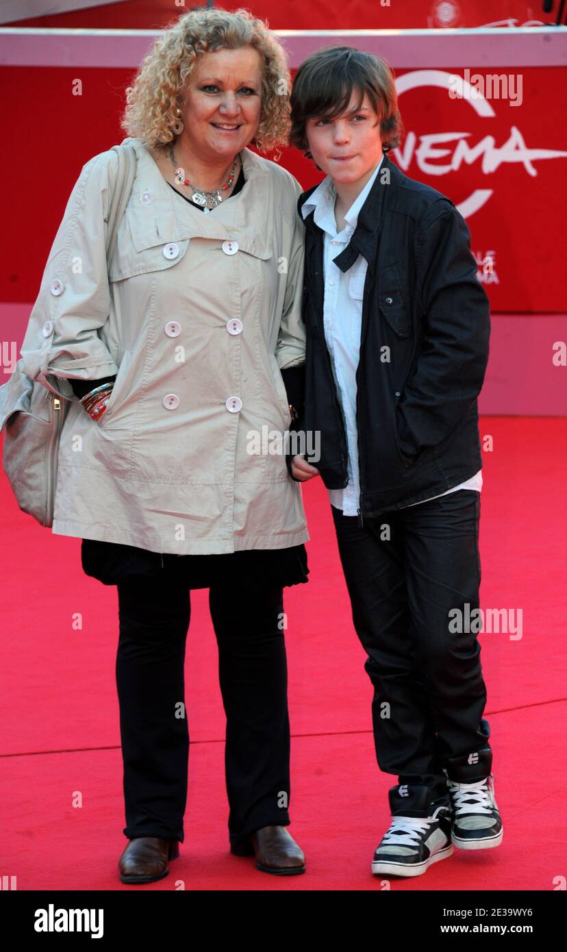 La directrice Nadia Tass et l'acteur Tom Russel assistent à la première de « matching Jack » au 5e Festival du film de Rome, en Italie, le 28 octobre. 2010. PHOTO par Eric Vandeville/ABACAPRESS.COM Banque D'Images