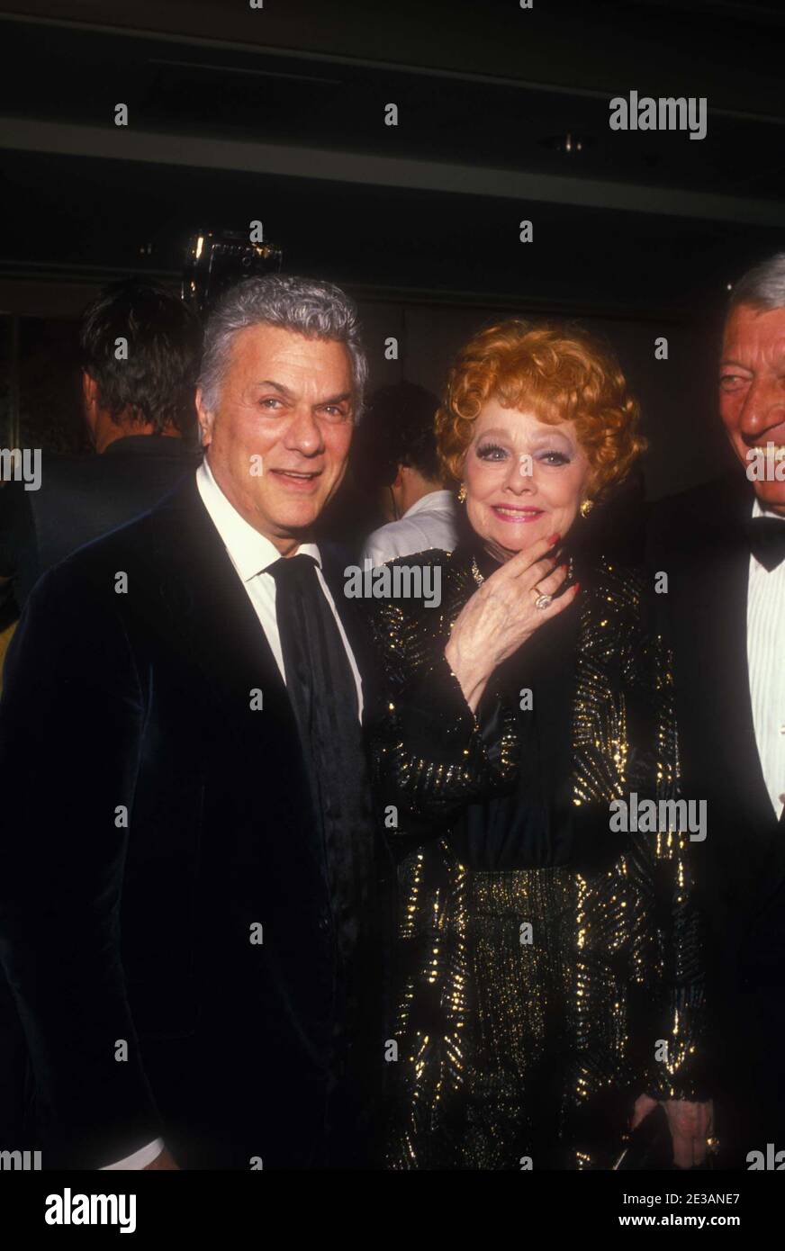 TONY CURTIS ET LUCILLE BALL 1989 crédit: Ralph Dominguez/MediaPunch Banque D'Images