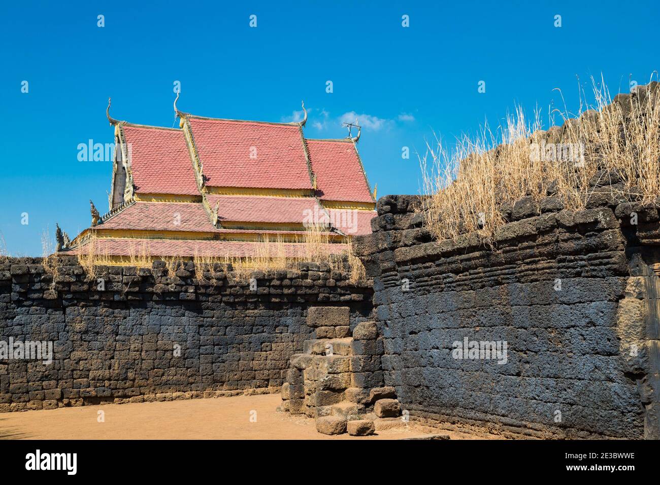 Banteay Prei Nokor, province de Kampong Cham, Cambodge, Asie Banque D'Images