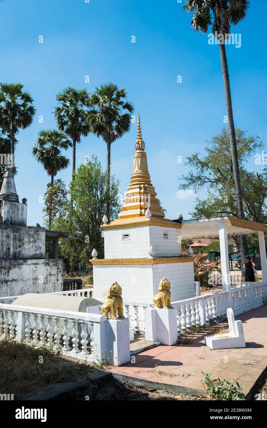 Banteay Prei Nokor, province de Kampong Cham, Cambodge, Asie Banque D'Images