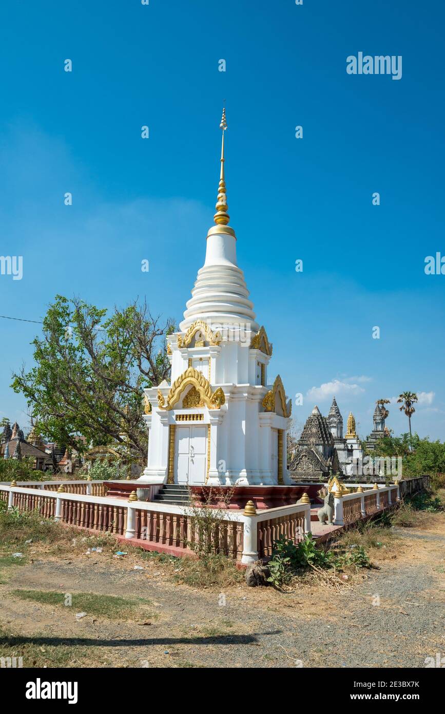 Banteay Prei Nokor, province de Kampong Cham, Cambodge, Asie Banque D'Images