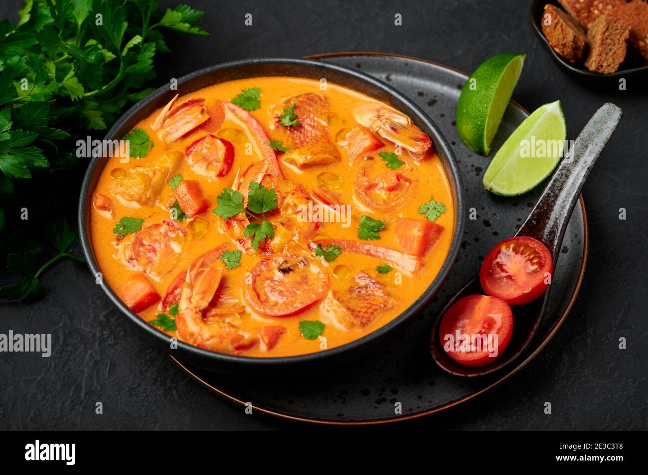 Moqueca aux crevettes Banque de photographies et d’images à haute — free download