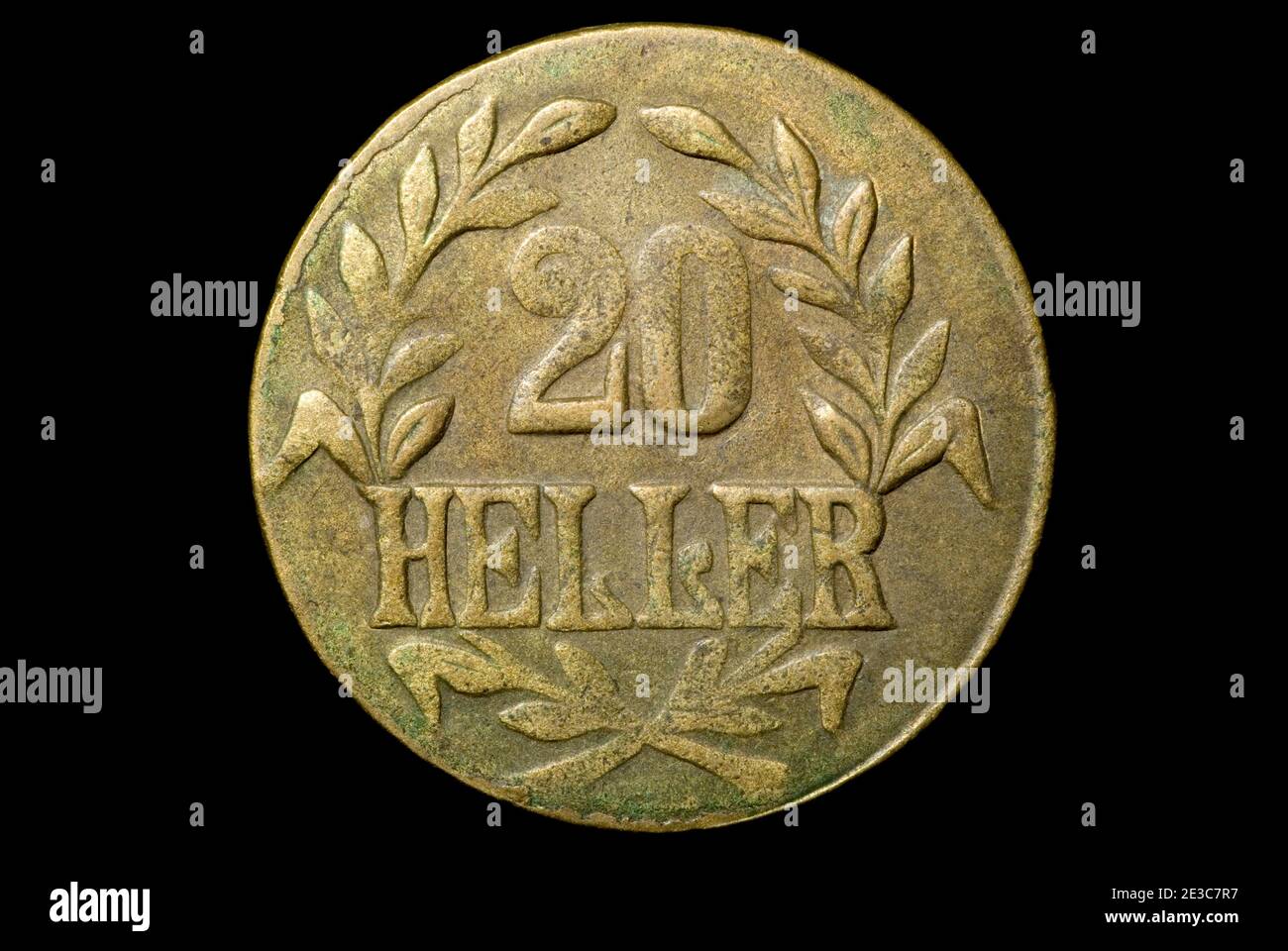 Coin allemand de l'Afrique de l'est Banque D'Images