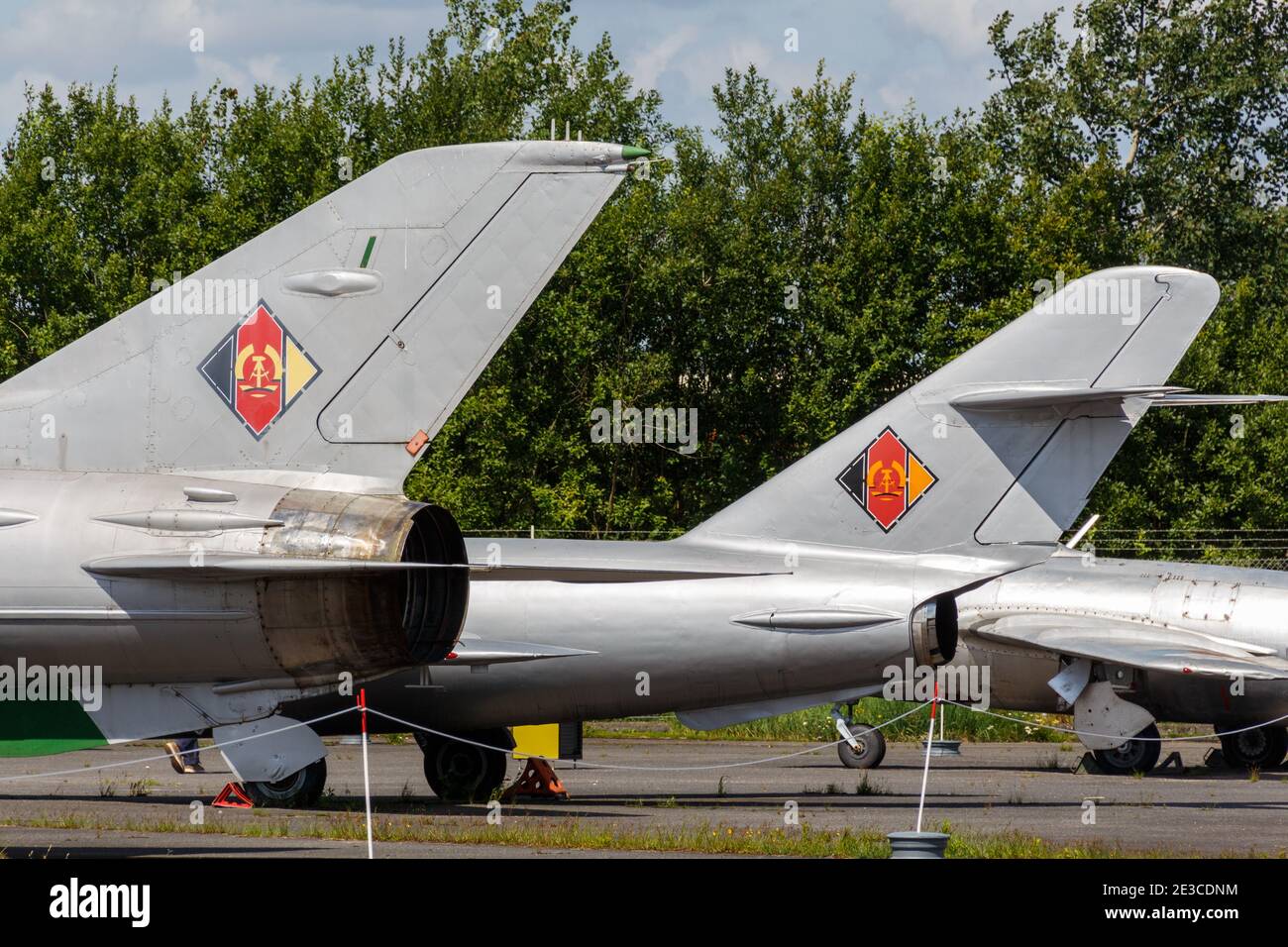Le Musée de la Luftwaffen à Gatow à Berlin Banque D'Images