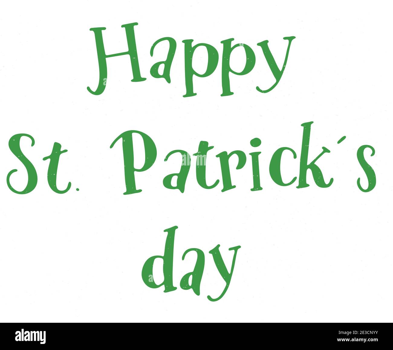 Décoration Saint Patrick. Citation de la Saint Patrick Illustration de Vecteur