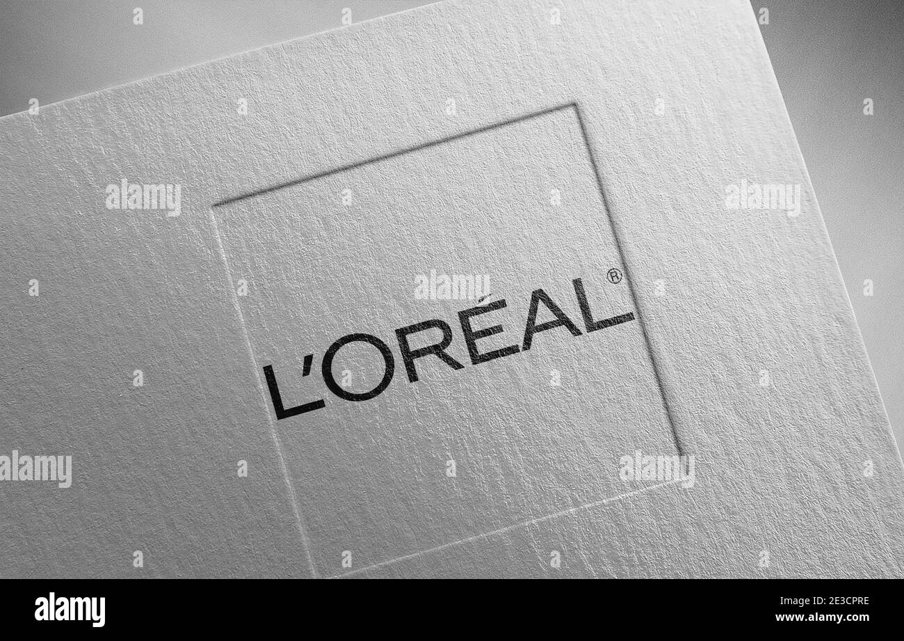 Loreal Logo Banque D images Noir Et Blanc Alamy Loreal Logo Banque D images Noir Et Blanc Alamy