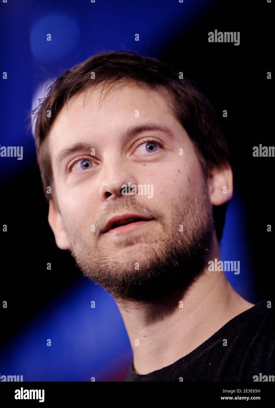 Tobey Maguire participe à Service Nation, une campagne visant à promouvoir et à étendre la tradition américaine de service aux citoyens à Washington, DC, USA, le 19 janvier 2009. Photo par Olivier Douliery/ABACAPRESS.COM Banque D'Images