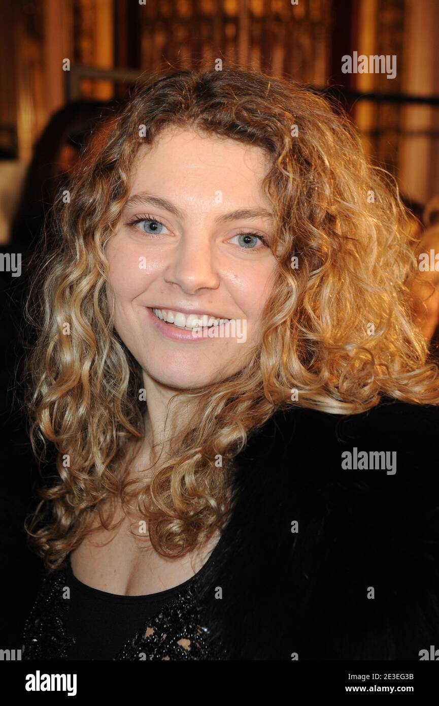 L'actrice française Sophie Guillemin, vue après la présentation du designer libanais Zuhair Murad Printemps-été 2009 haute-Couture collection show à Paris, France, le 27 janvier 2009. Photo par Ammar Abd Rabbo/ABACAPRESS.COM Banque D'Images