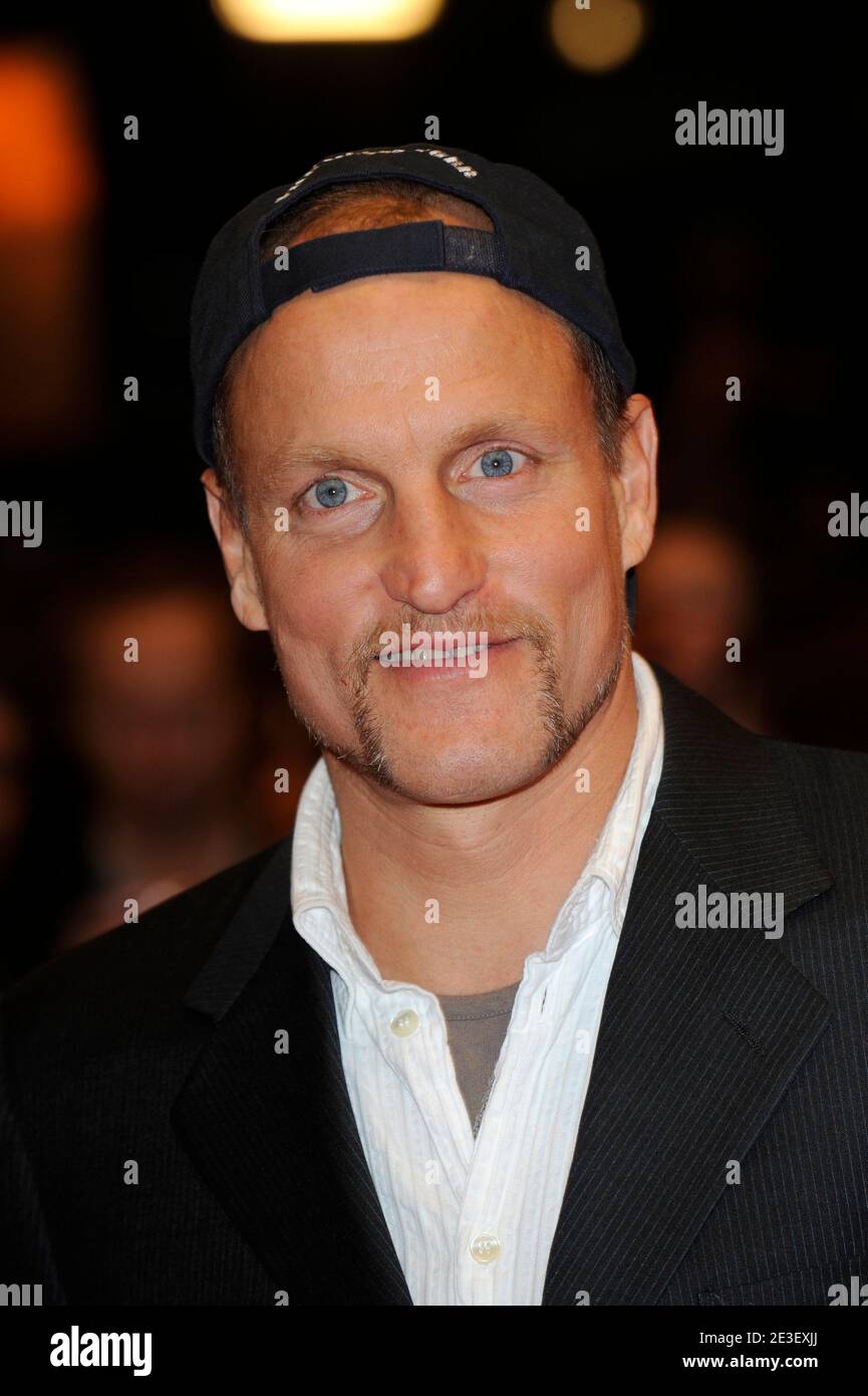 L'acteur Woody Harrelson assiste à la première de 'The Messenger' dans le cadre du 59ème Festival du film de Berlin, à Berlin, en Allemagne, le 9 février 2009. Photo de Mehdi Taamallah/ABACAPRESS.COM Banque D'Images