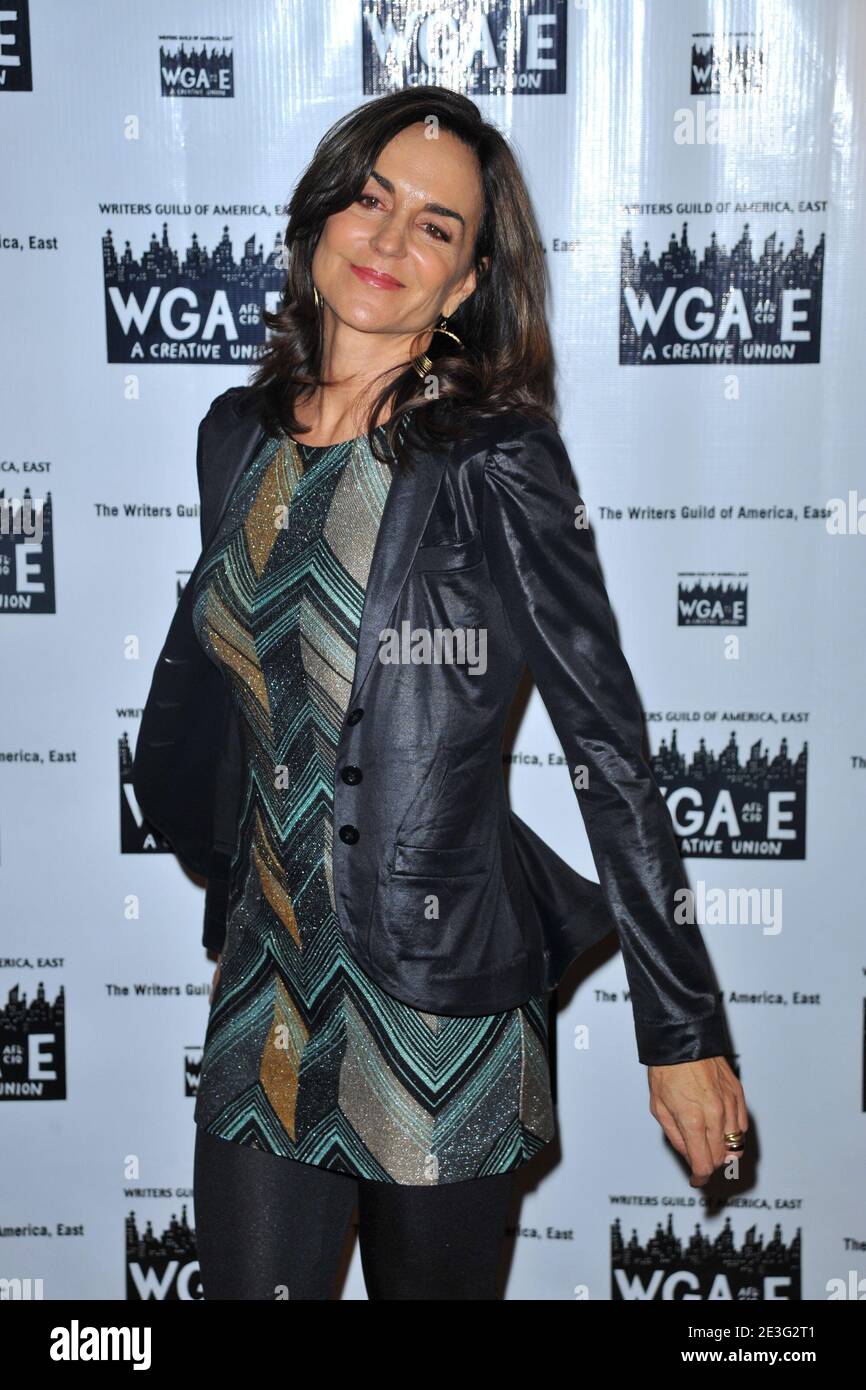 L'actrice Polly Draper participe à la 61e cérémonie annuelle des Writers Guild Awards de New York au Hudson Theatre à l'intérieur du Millennium Broadway Hotel à New York City, Etats-Unis, le 7 février 2009. Photo de Gregorio Binuya/ABACAUSA.COM (photo : Polly Draper) Banque D'Images