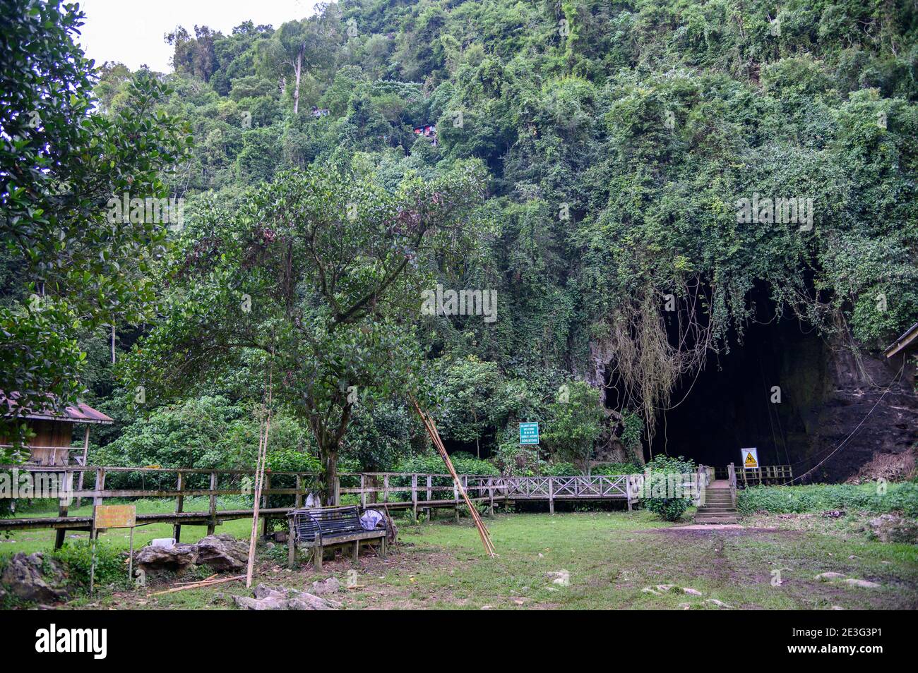 Grotte de Gomanton, Malaisie Banque D'Images