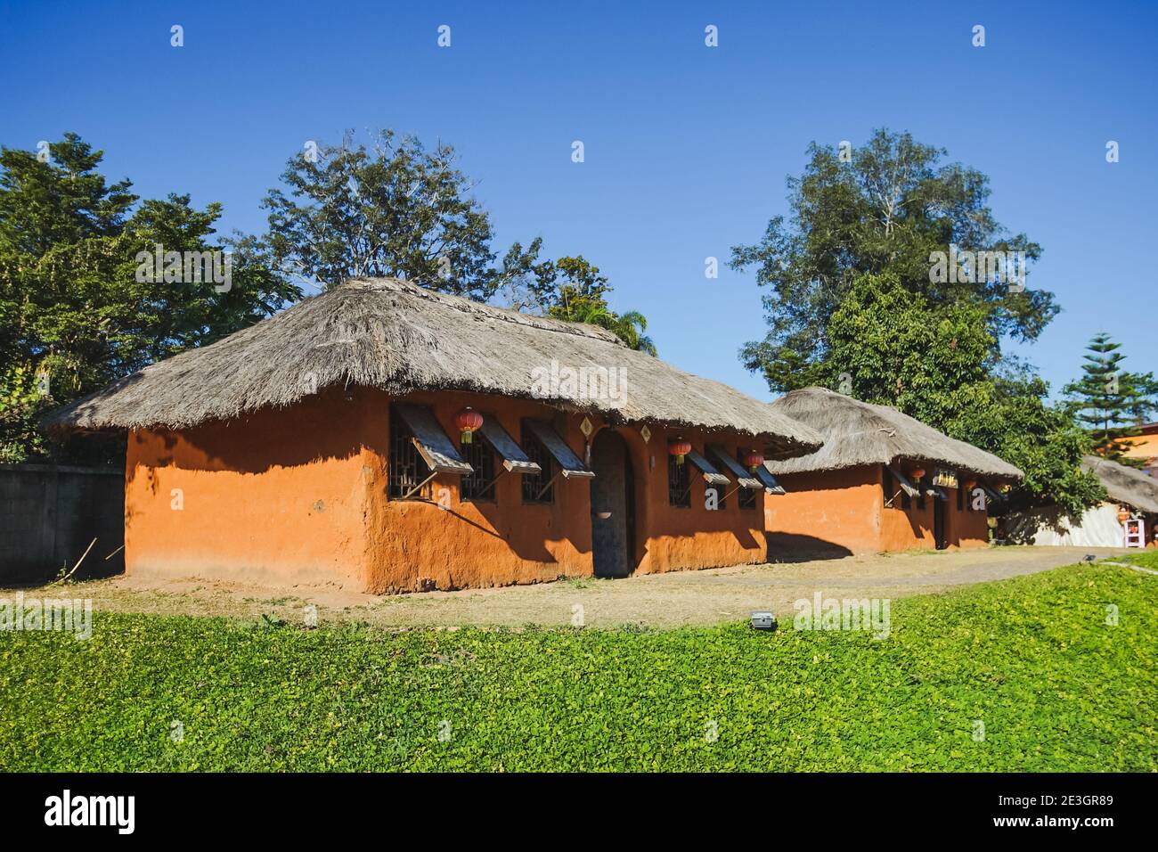 Maehongson, Thaïlande - 13 décembre 2020: Santichon Village un petit Yunnan chinois les destinations de voyage célèbres à Pai, Maehongson. Banque D'Images Maehongson, Thaïlande - 13 décembre 2020: Santichon Village un petit Yunnan chinois les destinations de voyage célèbres à Pai, Maehongson. Banque D'Images