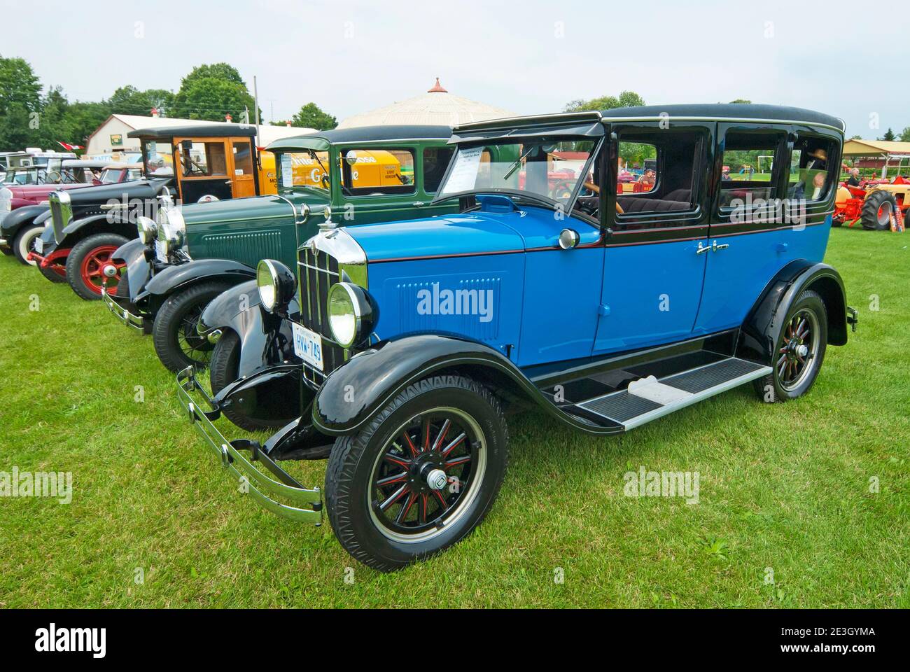 Spectacle de voitures d'époque, Amérique du Nord Banque D'Images