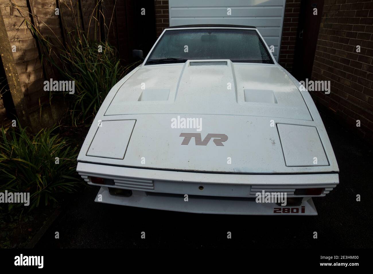Cabriolet TVR Tasmin 280i. Banque D'Images