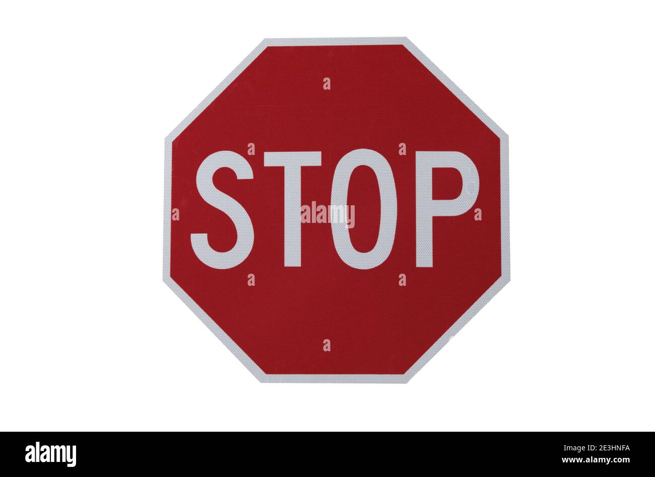 Arrêter le trafic de signalisation d'avertissement Banque D'Images