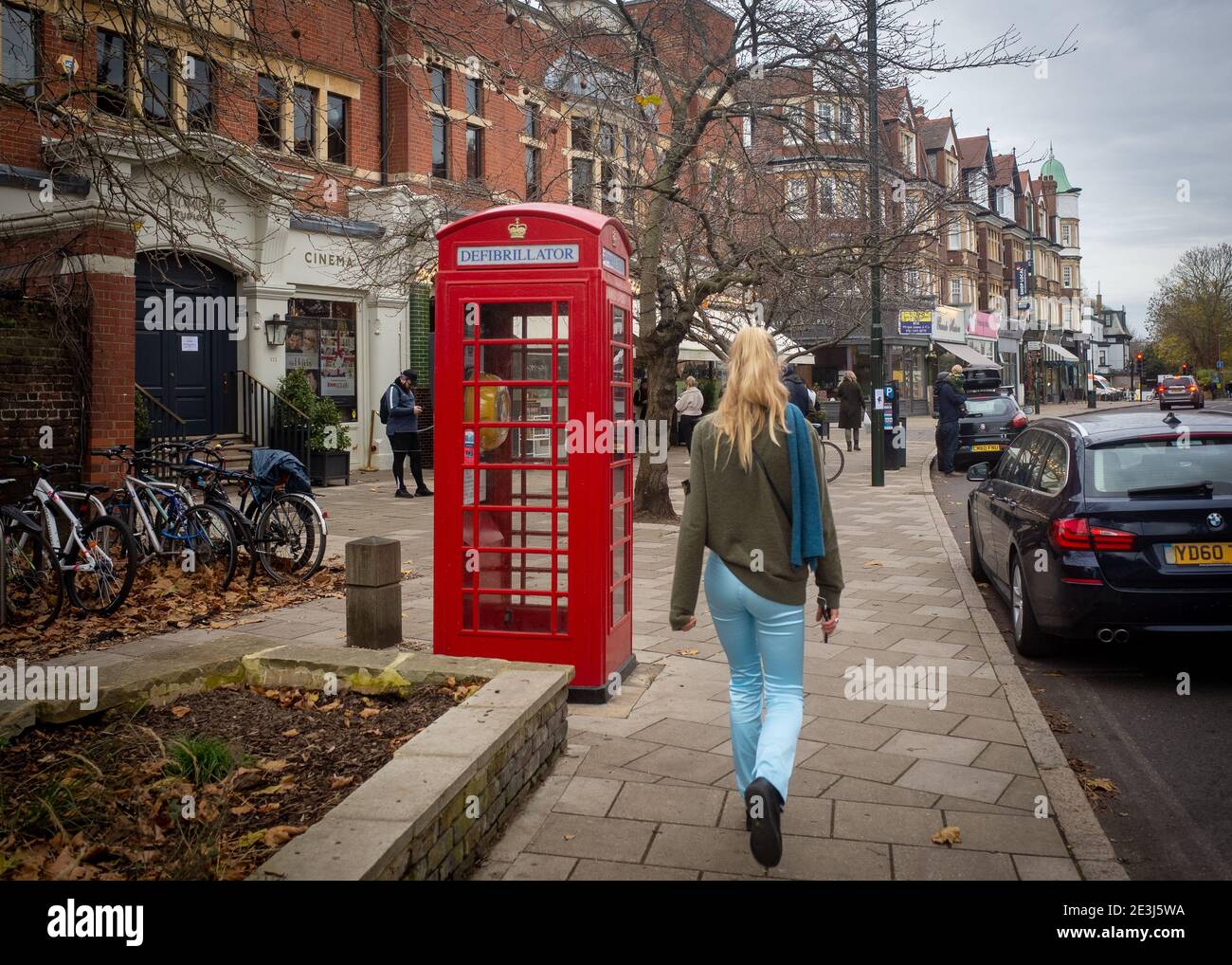 London- Church Street à Barnes, Richmond dans le sud-ouest de Londres Banque D'Images
