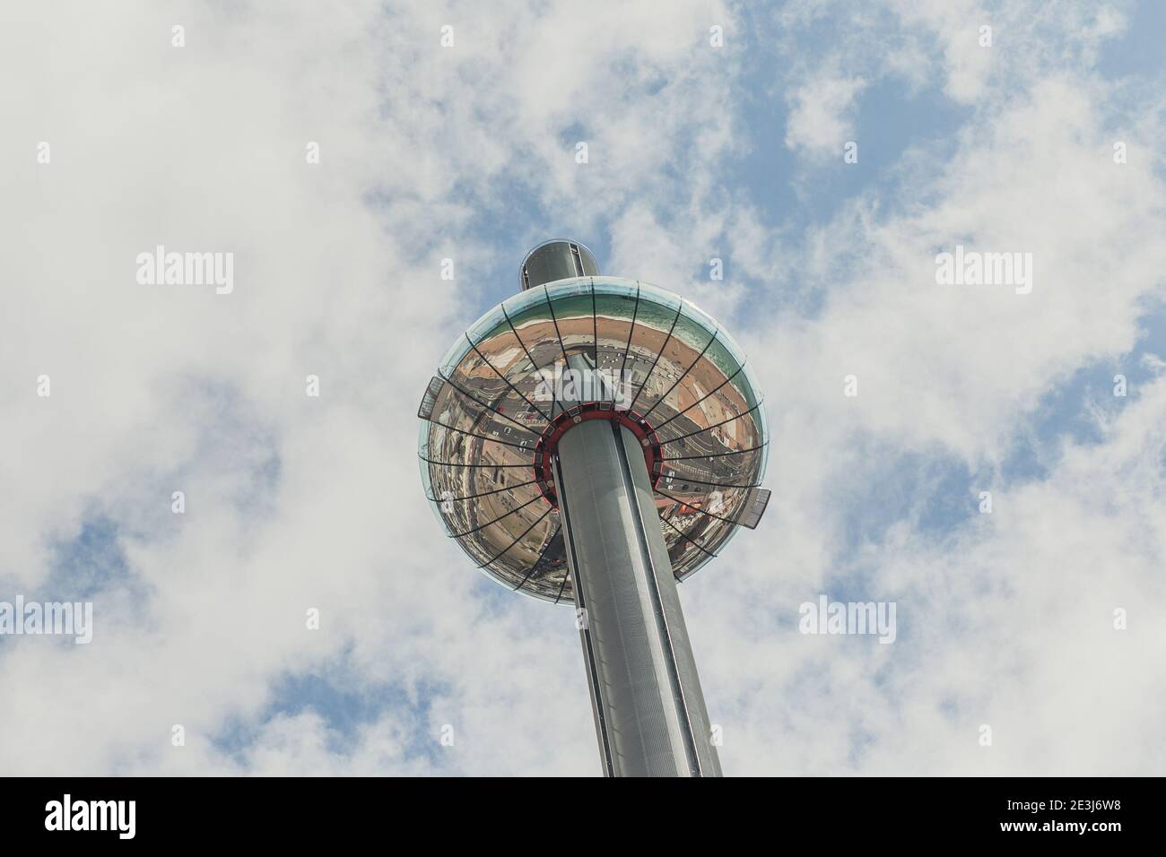 Brigton Viewing Tower, plus connu sous le nom de British Airways i360. Brighton et Hove, East Sussex, Angleterre, Royaume-Uni. Banque D'Images