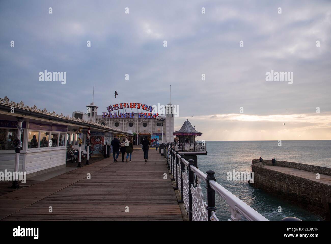 Brighton Palace Pier Banque D'Images