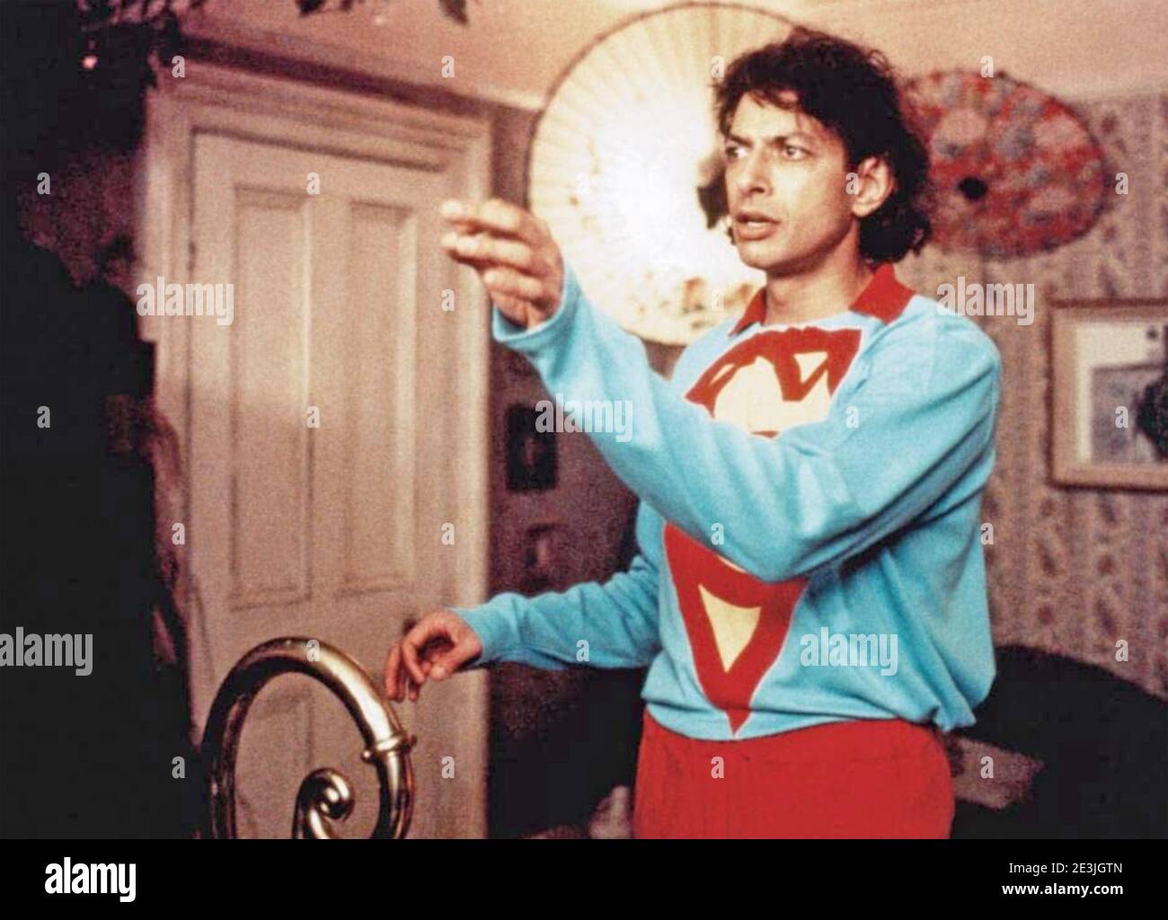 LE GRAND MEC 1989 Virgin Vision/Miramax films production avec Jeff Goldblum Banque D'Images