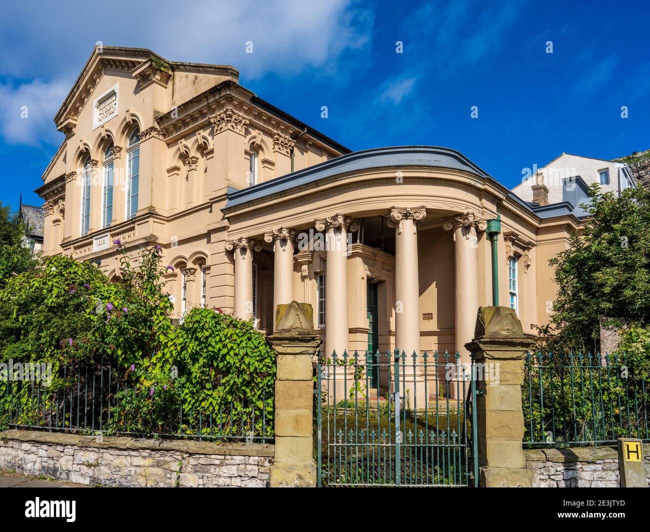 Tabernacle Chapelle baptiste gallois Llandudno Nord-Galles - classé Grade II - construit en 1875 en remplacement d'une ancienne chapelle. Actuellement utilisé comme lieu d'événements. Banque D'Images
