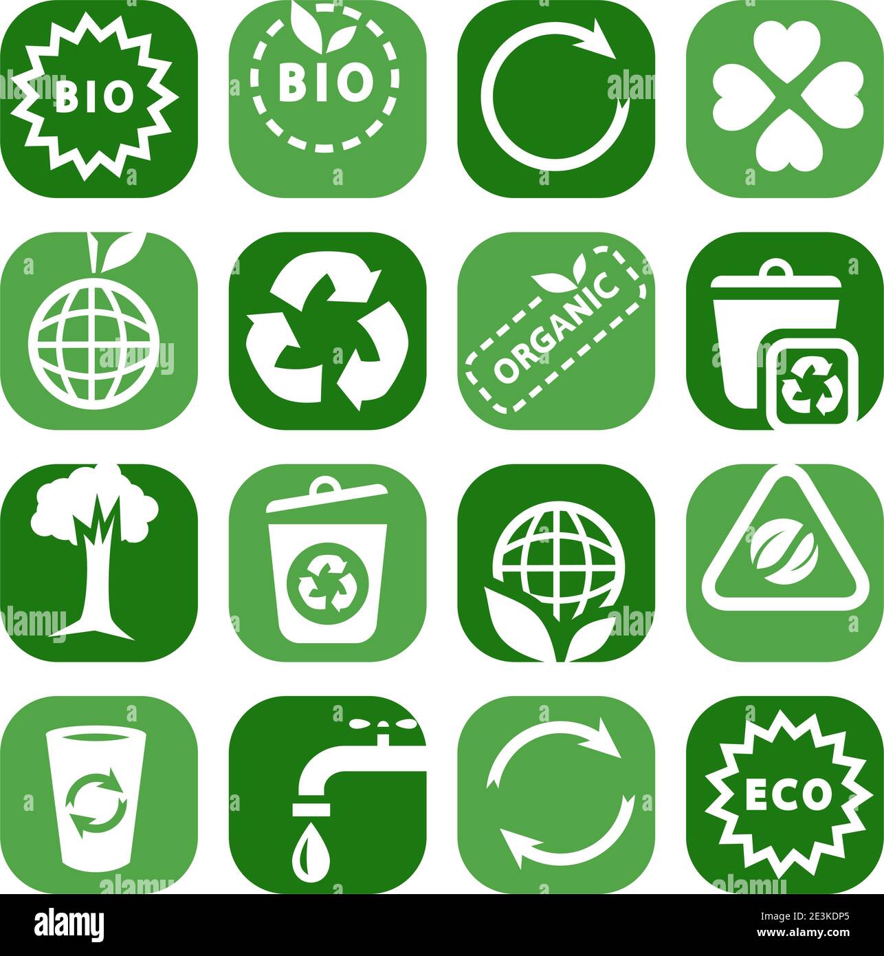 Pictogramme environnement Banque d'images vectorielles - Alamy