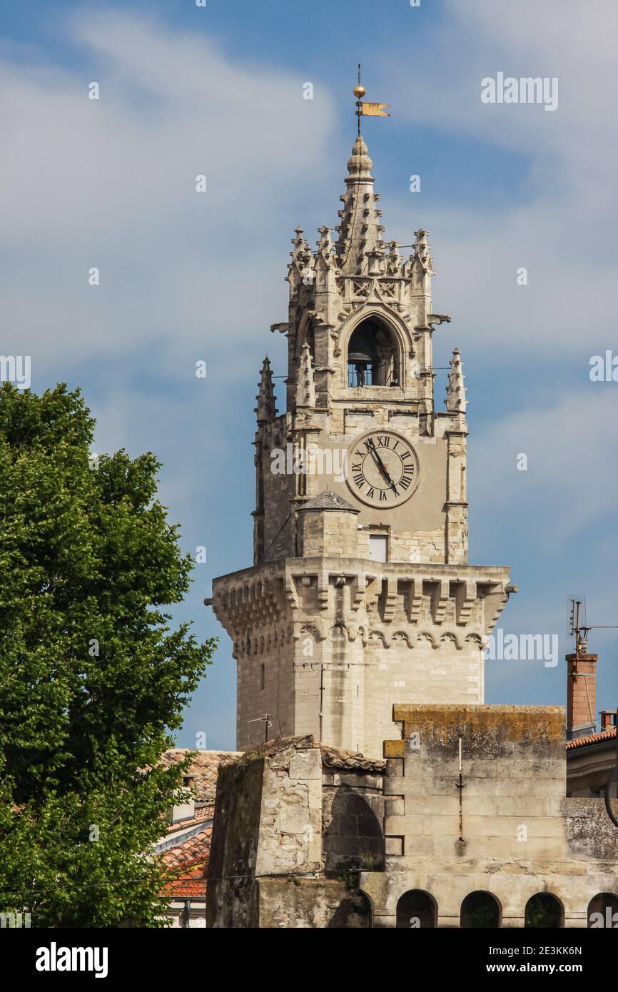 Tour d'horloge de l'ancien Hôtel de ville, aujourd'hui hôtel de ville, à  Avignon, région Provence-Alpes-Côte d'Azur, France, Europe Photo Stock -  Alamy
