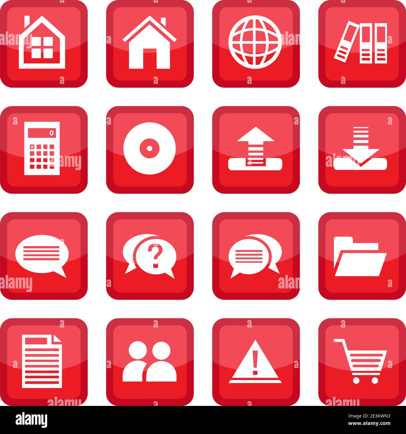 Jeu d'icônes Office et de vecteur d'entreprise pour le Web et le mobile. Tous les éléments sont regroupés. Illustration de Vecteur