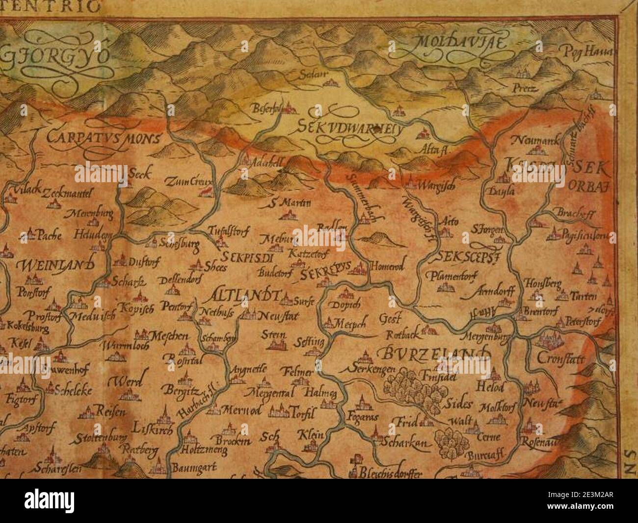 Carte de la transylvanie Banque de photographies et d’images à haute ...