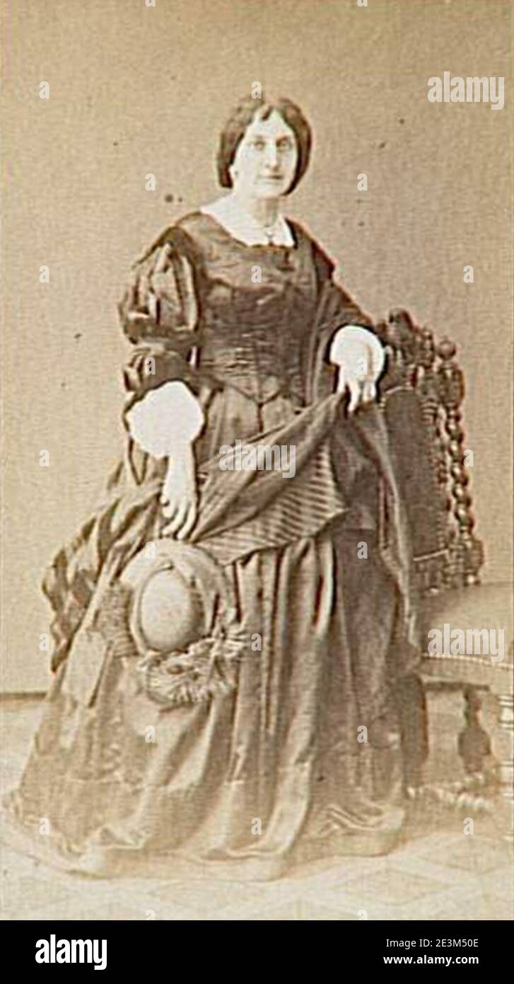 Marie Wiegmann par Johann Friedrich Overbeck. Banque D'Images