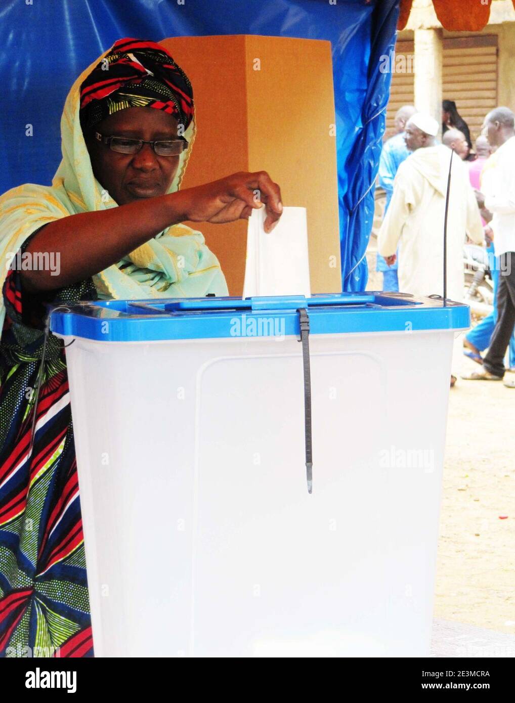 Mali élection 2013 (14408045071). Banque D'Images