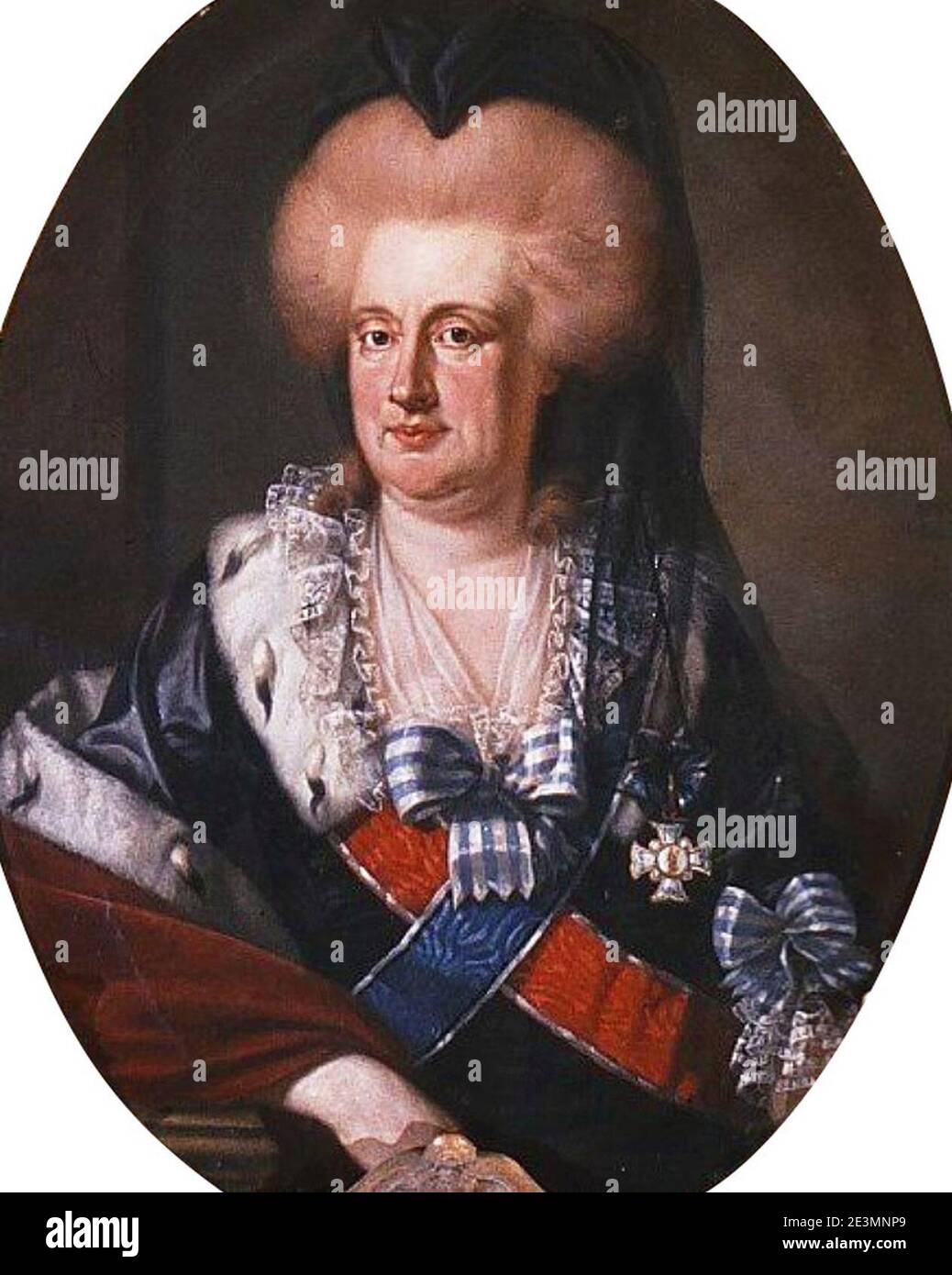 Maria Anna Sophia de Saxe - Münchner Residenz. Banque D'Images