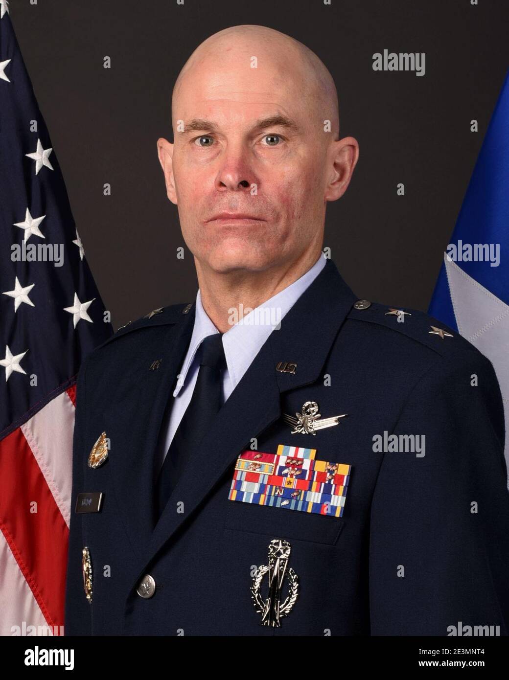 Maj gén Michael J. Lutton. Banque D'Images