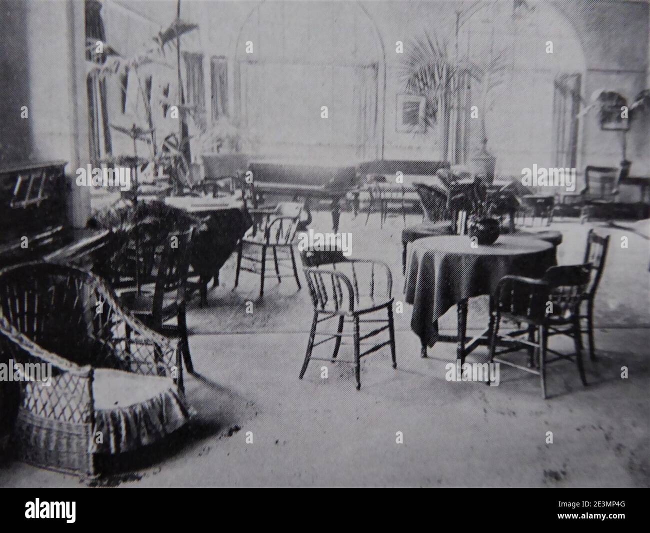 Manchester social Club, vers 1902 (03). Banque D'Images