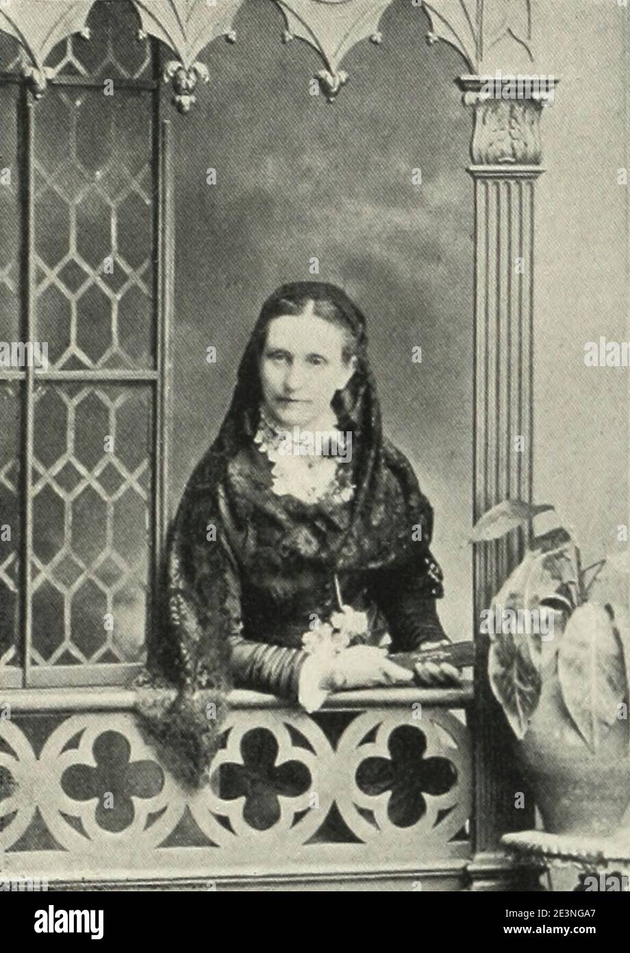 MARIA ELISE TURNER LAUDER UNE femme du siècle (page 452 crop). Banque D'Images