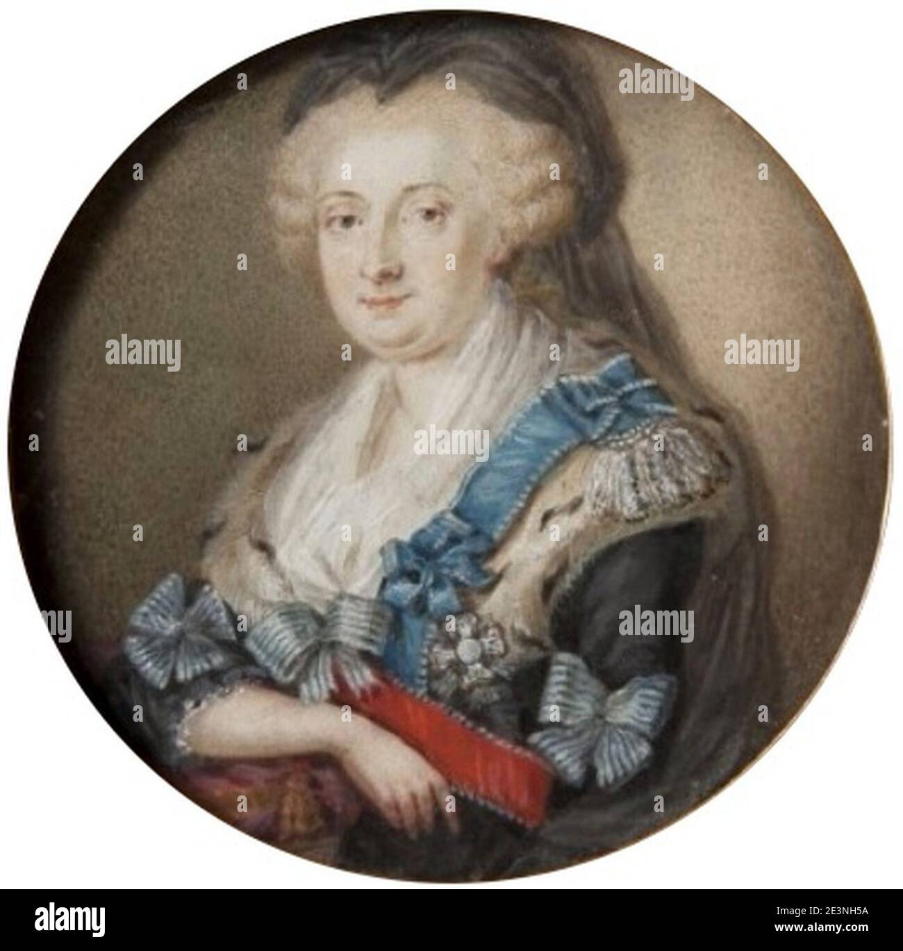 Maria Anna Sophia de Saxe. Banque D'Images
