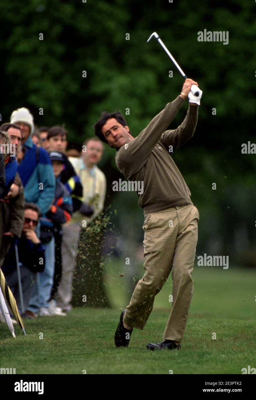 Seve Ballesteros Dunhill British Masters 1991 photo de Tony Henshaw Banque D'Images