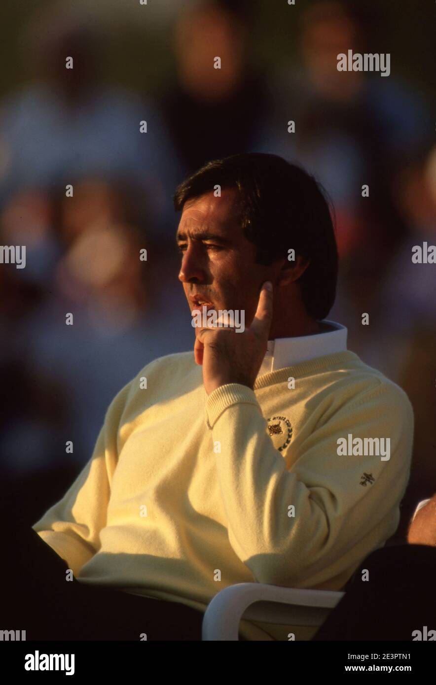Seve Ballesteros Golf Ryder Cup 1989 photo de Tony Henshaw Banque D'Images
